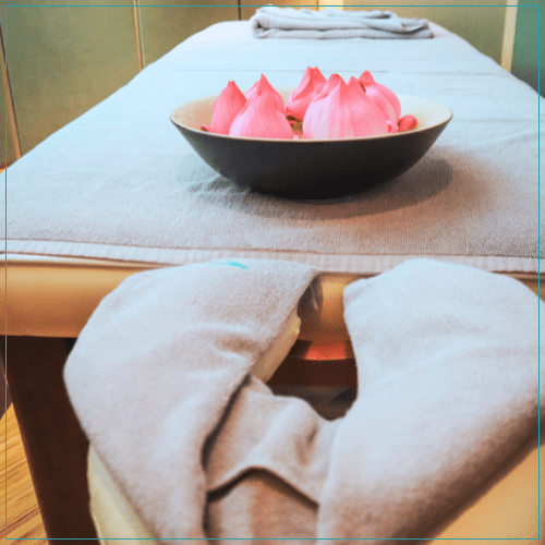 planet zero waste products massage bed